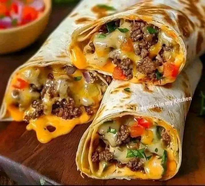 Nacho Cheese Beef Wrap – My Blog